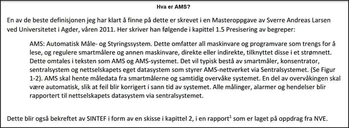 hva er AMS