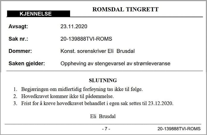 Romsdal tingrett