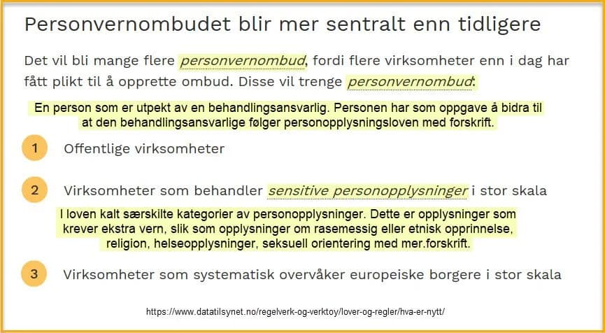 personvernombudet