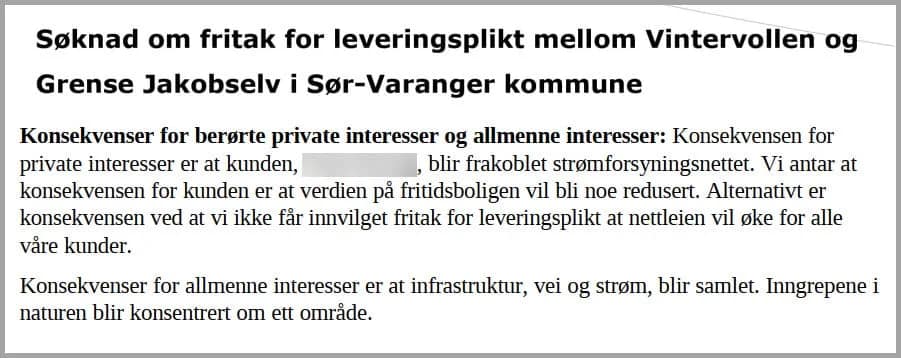 Fritak for leveringsplikt