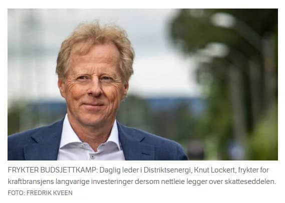 Knut Lockert er bekymret