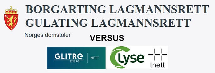 logoer av domstol GEN Lyse Elnett