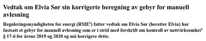RME - vedtak Elvia av 3. juni 2022 sak 201902069-14